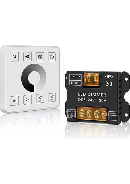DC5-24V 30A Tek Renkli LED Şerit Aydınlatma Için Dimmer Kontrolü (Yurt Dışından)