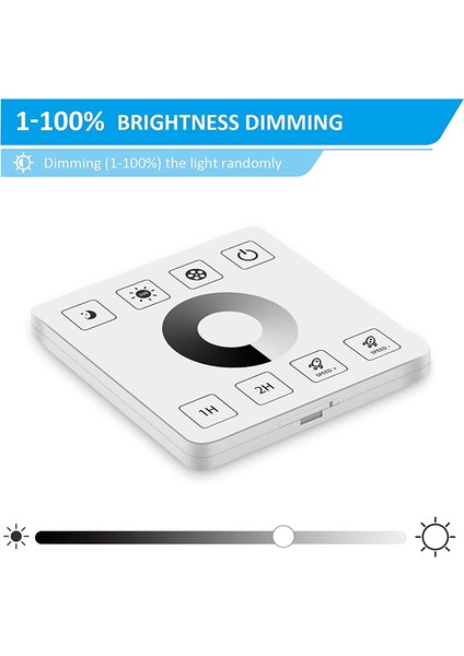 DC5-24V 30A Tek Renkli LED Şerit Aydınlatma Için Dimmer Kontrolü (Yurt Dışından) modelleri