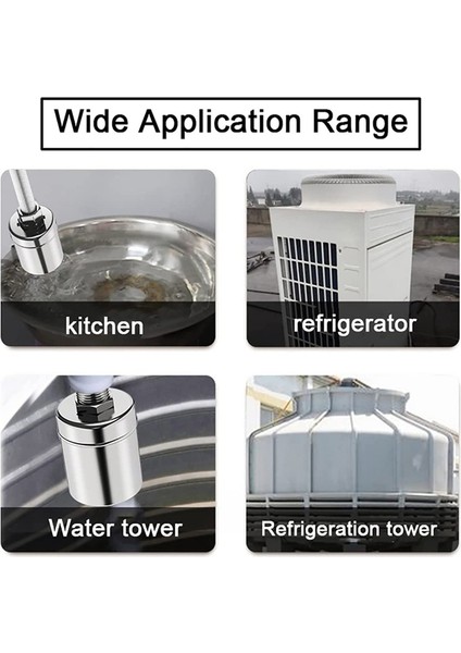 Şamandıra Vanası Otomatik Şamandıra Küre Su Seviyesi Kontrol Tank Anahtarı B (Yurt Dışından) modelleri