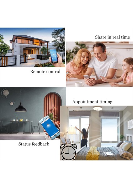 Wifi Akıllı Anahtar Tuya Akıllı Yaşam Uygulaması 16A 100-240V Ac (Yurt Dışından) modelleri