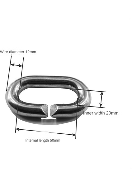 304 C-Şekilli Bağlantı Halkası Zincir Bağlantı Tokası Hızlı Zincir (Yurt Dışından) fiyatları
