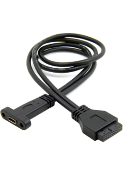 USB 3.1 Tip C Usb-C Dişi - USB 3.0 Anakart 19PIN Başlık Kablosu (Yurt Dışından)