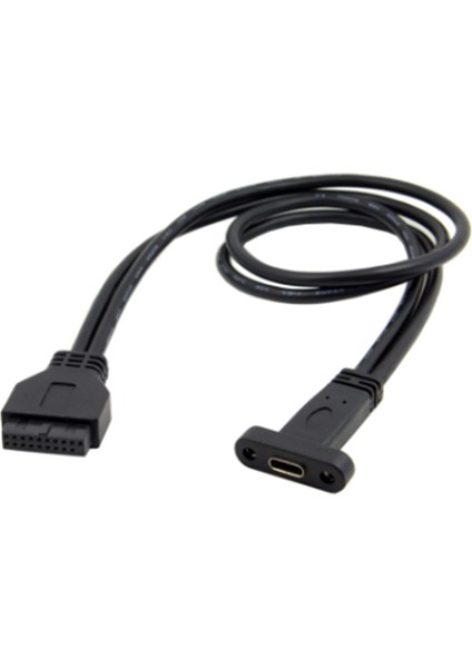 USB 3.1 Tip C Usb-C Dişi - USB 3.0 Anakart 19PIN Başlık Kablosu (Yurt Dışından) indirimleri