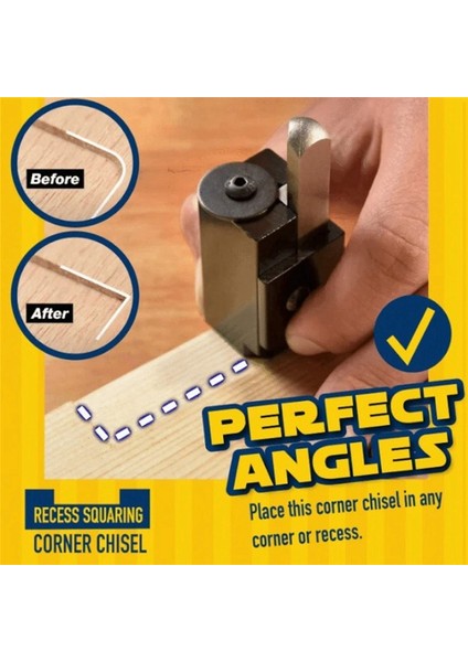 Ahşap Işleme Dik Açı Keski Gömülü Menteşe Kapı Kilidi Aletleri Siyah (Yurt Dışından) indirimleri