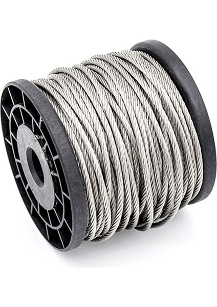 1.5mm Çap 7x7 304 Paslanmaz Çelik Tel Halat Yapısı (Yurt Dışından)
