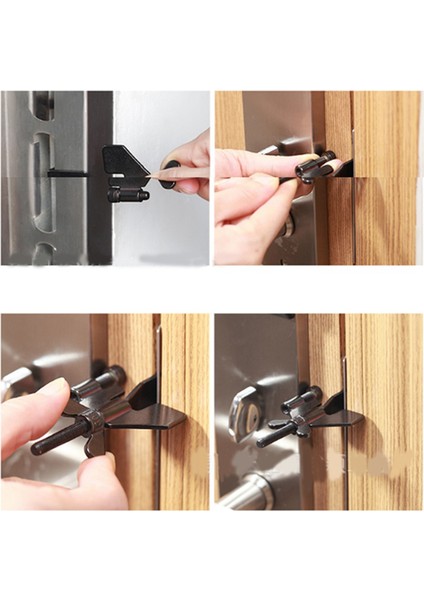 1 Adet Taşınabilir Kapı Kilidi Ağır Hizmet Tipi Ayarlanabilir Kapı Kilidi (Yurt Dışından) fırsatları