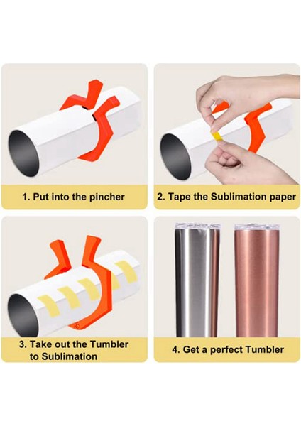 2 Adet Süblimasyon Bardaklar Sıkıştırma Kelepçe Sıkıştırma Aleti (Yurt Dışından) fiyatları