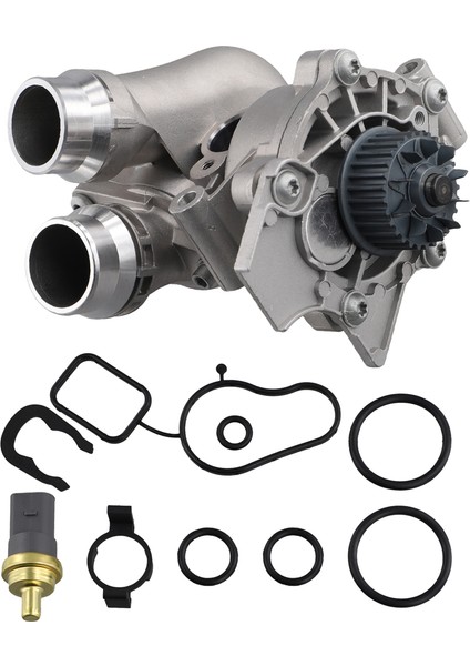 Motor Soğutucu Su Pompası Passat Için Termostat cc Golf Tiguan Jetta -Audi A3 A4 A5 A6 Q3 Q5 Tt 1.8t 2.0t 06H121026 (Yurt Dışından) fiyatları