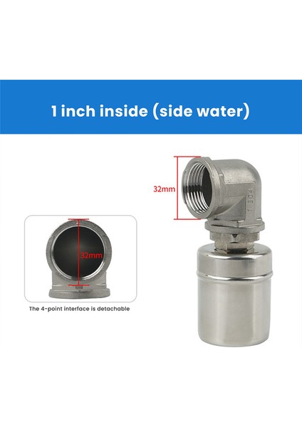 Şamandıra Vanası Otomatik Şamandıra Küre Su Seviyesi Kontrol Tank Anahtarı B (Yurt Dışından) indirimleri