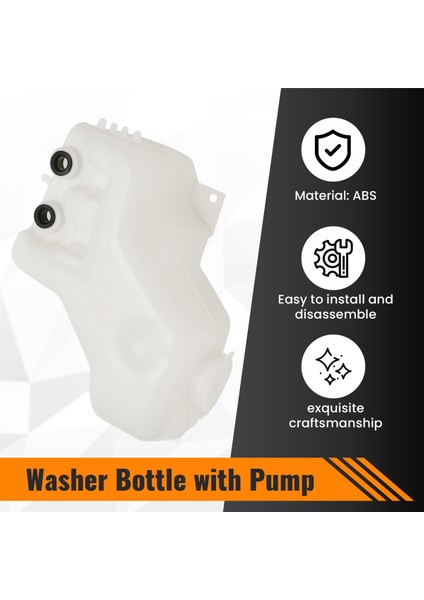 Ön Cam Silecek Yıkama Şişesi 2 Delikli Pompa Tankı Jar Kiti Nissan Patrol Gq Maverick 1988-1997 (Yurt Dışından) fırsatları