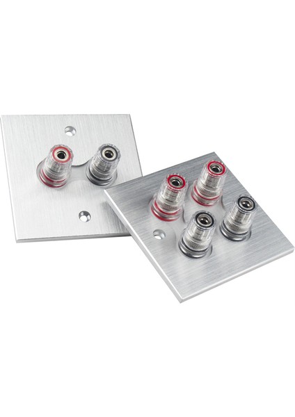 Hoparlörler Ev Sineması Için Muz Konektörü Tek Duvar Plakası (Yurt Dışından) indirimleri