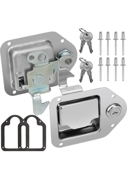 Kamyon Alet Kutusu Mandalı Yedek Paslanmaz Çelik Alet Kutusu Kürek Kilidi (Yurt Dışından) modelleri