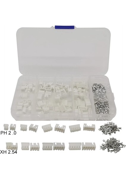 320 Adet XH2.54MM Kauçuk Muhafaza Düz Pin Terminal Bloğu Erkek ve Dişi (Yurt Dışından) fırsatları