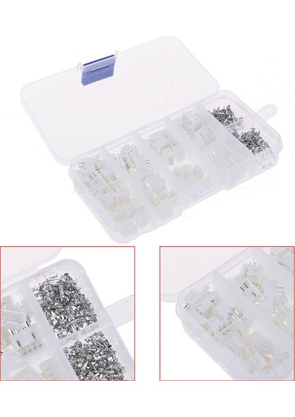 320 Adet XH2.54MM Kauçuk Muhafaza Düz Pin Terminal Bloğu Erkek ve Dişi (Yurt Dışından) indirimleri