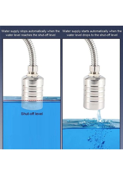 304 Paslanmaz Çelik Tam Otomatik Su Seviye Kontrol Şamandıra Vanası (Yurt Dışından) fiyatları