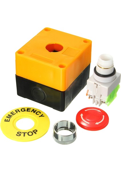 Adet LAY37-11ZS Yük Asansörü Acil Durdurma Düğmesi Anahtar Kutusu (Yurt Dışından) indirimleri