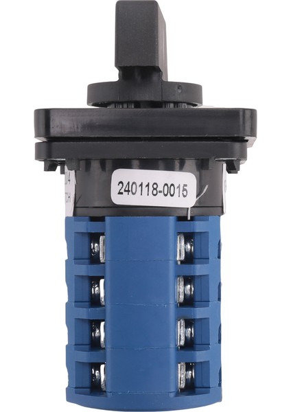 Döner Anahtar Açık-Kapalı-Açık 3 Pozisyon 4 Faz 20A 500V Motor Anahtarı (Yurt Dışından)