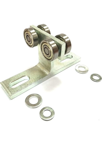 Tipi Askılı Tekerlek Tertibatı Yük Taşıyıcı Ray Donanım Kasnağı (Yurt Dışından)