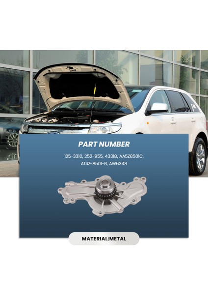 Su Pompası 252-955 AA5Z8501C Ford Explorer Için Lincoln Mks Mkt Mkx 3.5l 3.7l (Yurt Dışından) fiyatları