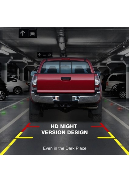 Toyota Tacoma 2005-2014 Için Araba Bagaj Kapağı Tutucu Ters Yedek Kamera (Yurt Dışından) modelleri