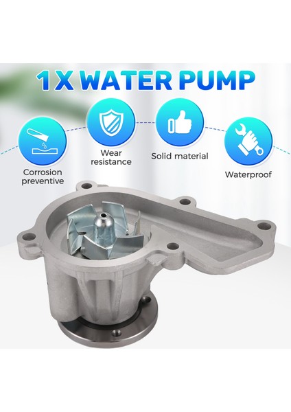 Hyundai Elantra Için Su Pompası Tucson Kia Forte Seltos Soul 1.6l 1.8l 2.0l 25100-2E000 (Yurt Dışından) fırsatları