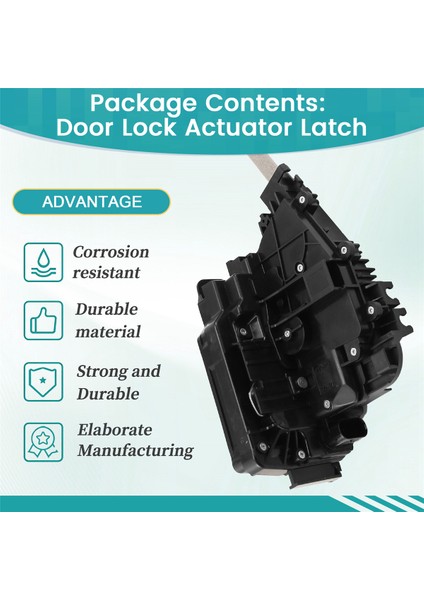 A0997207501 Araba Sağ Kapı Kilidi Aktüatör Mandal Mandalı Benz C292 GLE320 GLE350 GLE400 GLE500 2015-2018 0997207501 (Yurt Dışından) indirimleri