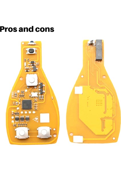Vvdı Anahtar Pro 3/4 Düğme Mercedes Benz Bga/be/be/nec V3.2 Pcb Sürümü Akıllı 315MHZ/433MHZ (Yurt Dışından) modelleri