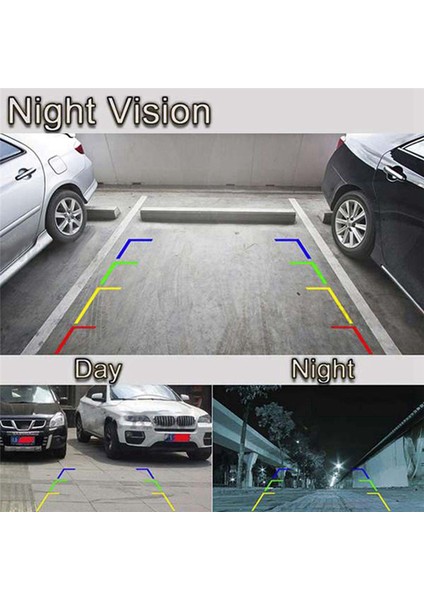 Toyota Vıtz XP90 NCP13 NCP91 2005-2008 Için Araba Arka Görünüm Kamerası 4led Ters Kamera (Yurt Dışından) indirimleri