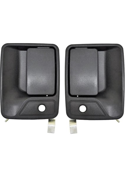 2pcs Sol Sağ Ön Dış Kapı Kolları Ford Super Duty Crew Cab Için Siyah Yeni Set 1999-2016 (Yurt Dışından) fırsatları