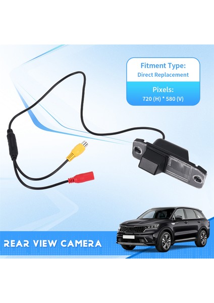 Özel Araba Arka Görünüm Ters Yedek Ccd Kamera Arka Bakış Kia Sorento Sportage Carens Ceed Opirus (Yurt Dışından) fırsatları