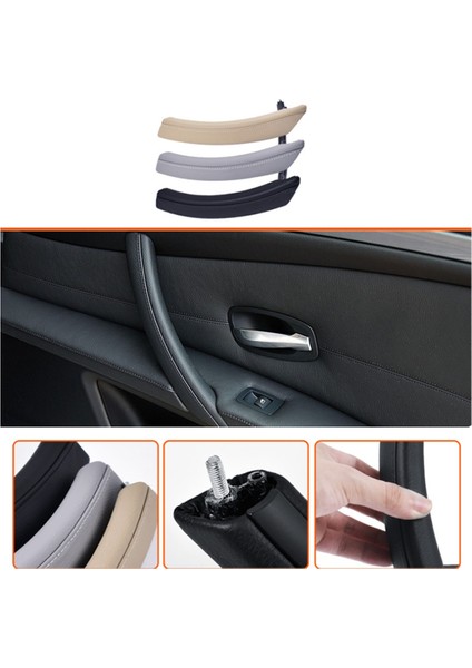 Araba Sağ Tarafı Ön Kapı Iç Çekme Kolu Kol Dayama Kolu Kapak Montajı 51416983672 Bmw E60 E61 2006-2010 Lhd Bej (Yurt Dışından) fiyatları