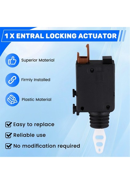 661503 Kapı Kilidi Peugeot Için Motor Aktüatör 106 205 309 405 605 Citroen Xsara Saxo Berlingo Ax Bx Zx 2pın (Yurt Dışından) fırsatları