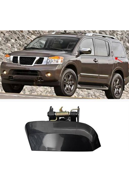 Nissan Armada Için Araba Dış Kapı Tutucu 82607-7S004 2004-2015 Araba Arka Kapı Çekme Kolu Sol (Yurt Dışından) fırsatları