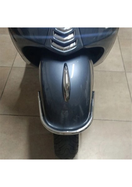 Vespa GTS300/GTS250/GTV300 2008-2023 Motosiklet Tampon Aksesuarları Için Motosiklet Çamurluk Tampon Çarpışma Çubuğu Gümüş (Yurt Dışından) modelleri