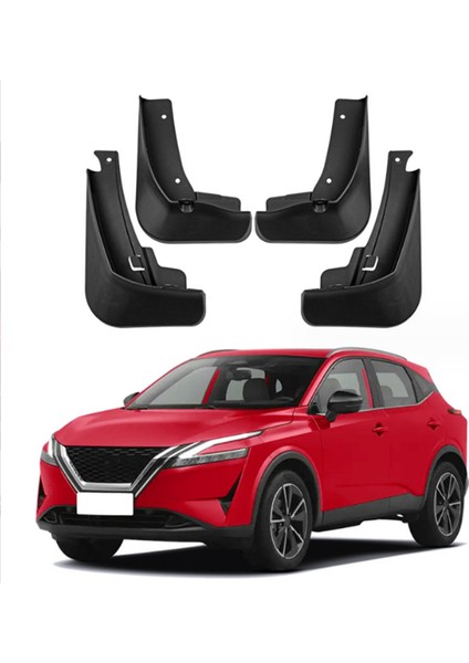 Nissan Qashqai Için Araba Çamurlukları 2023 Çamurluk Çamur Koruma Flep Splash Flaps Çamur Varlık Aksesuarları (Yurt Dışından) modelleri