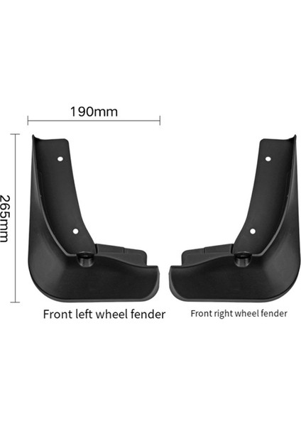 Nissan Qashqai Için Araba Çamurlukları 2023 Çamurluk Çamur Koruma Flep Splash Flaps Çamur Varlık Aksesuarları (Yurt Dışından) indirimleri