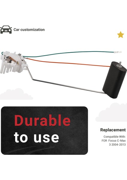 Ford Focus Için Araç Yakıt Deposu Yakıt Seviyesi Sensörü C-Max Mazda 3 2004-2013 Z605-13-35XG 3M519H307AB BS1A-60-960 0986580951 (Yurt Dışından) indirimleri