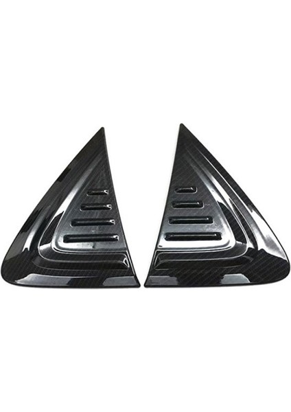 Toyota C-Hr Chr Için 2016-2020 Araç Karbon Fiber Tarzı Yan Ön Hava Hava Havalandırma Çamurluk Trim Dekoratif Kapak Fit Aksesuarları (Yurt Dışından)