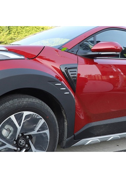 Toyota C-Hr Chr Için 2016-2020 Araç Karbon Fiber Tarzı Yan Ön Hava Hava Havalandırma Çamurluk Trim Dekoratif Kapak Fit Aksesuarları (Yurt Dışından) fiyatları