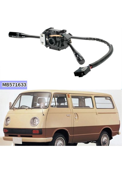 TSS57713 (Lhd) MB571633 Mitsubishi L300 Delica Iıı 1986-1994 Için Dönüş Sinyal Anahtarı Far Anahtarı (Yurt Dışından) fırsatları