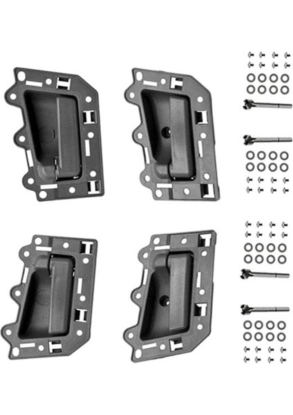 1set 4pcs Jeep Grand Cherokee 2005-2011 Için Araba Iç Kapı Kolu (Yurt Dışından) fiyatları