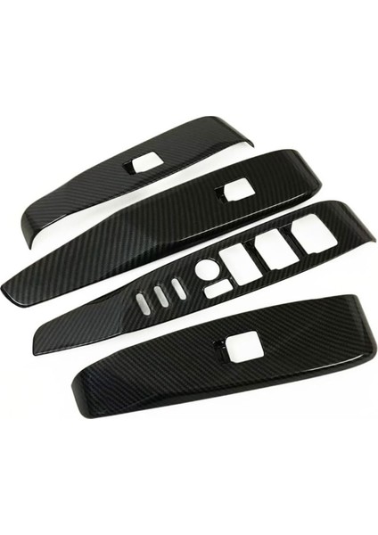 Toyota Camry 2024 2025 Aksesuarlar Için Koltuk Bellek Düğmesi ile Pencere Anahtarı Panel Kapağı Döşeme Karbon Fiber Lhd (Yurt Dışından)
