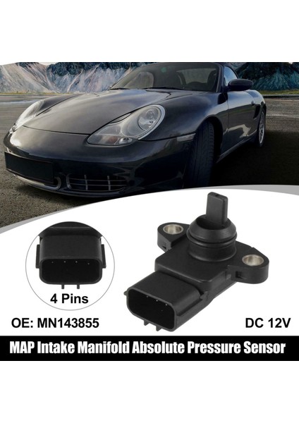 MN143855 E1T42471 Emme Manifoldu Mitsubishi Lancer Için Mutlak Basınç Sensörü 9 Pajeiro Turbina L200 1.6l 1.3l (Yurt Dışından) modelleri