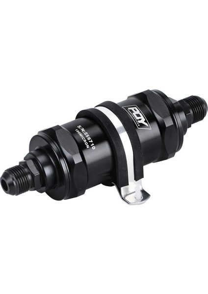 Evrensel Filtre Siyah AN10 Sline Yakıt Filtresi E85 100ΜM (0.1mm) Paslanmaz Çelik Eleman (Yurt Dışından)