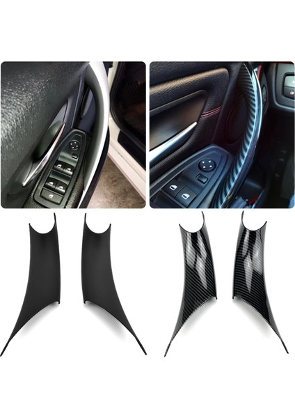 4pcs Araba Iç Kapı Kolu Bmw 3 4 Serisi F30 F30 F32 F34 F35 F36 12-2017 Koltuk Çekme Kapağı B (Yurt Dışından) fırsatları