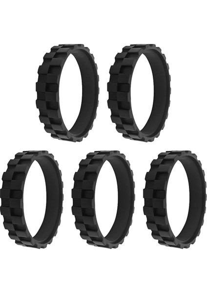 Irobot Roomba Wheels Serisi 500, 600, 700, 800 ve 900 Serisi Serisi Için Lastik Cilt, Slip, Büyük Yapışma ve Kolay Montaj (Yurt Dışından)