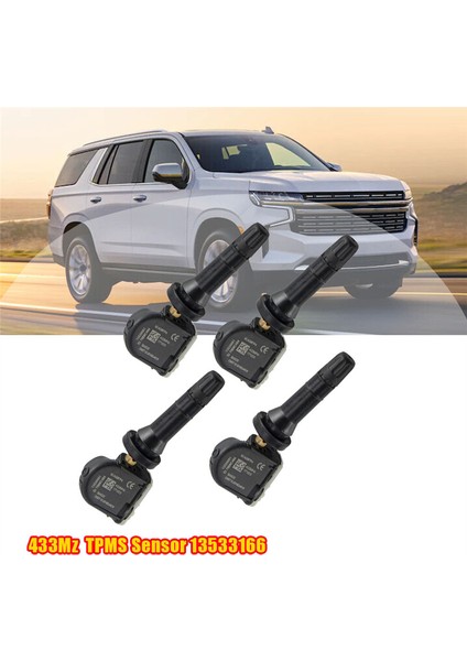 1pcs Tpms Lastik Basınç Sensörü 13533166 Gmc Sierra Yukon Siiverado Banliyö Tahoe Cadillac Ats Ct4 Ct5 Escalade (Yurt Dışından) indirimleri