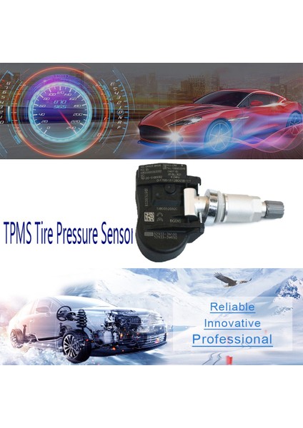 4pc Tpms Hyundai Için Lastik Basınç Sensörü I30 I55 Equus Creta Kia Venga Sorenta Picanta Ceed 52933N100 52933-2M650 (Yurt Dışından) fiyatları