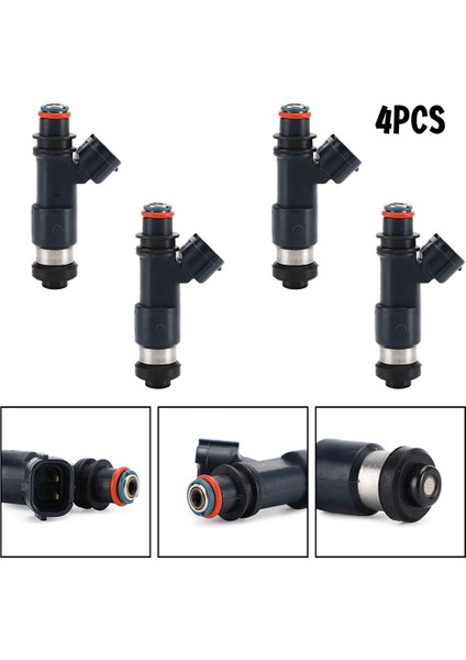 4pcs 1465A051 Mitsubishi Galant Eclipse Outlander Için Yeni Yakıt Enjektörü 2003-2012 2.4l 195500-0281 1464A051 MN128319 (Yurt Dışından) modelleri