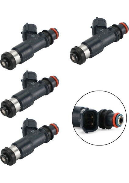 4pcs 1465A051 Mitsubishi Galant Eclipse Outlander Için Yeni Yakıt Enjektörü 2003-2012 2.4l 195500-0281 1464A051 MN128319 (Yurt Dışından) indirimleri